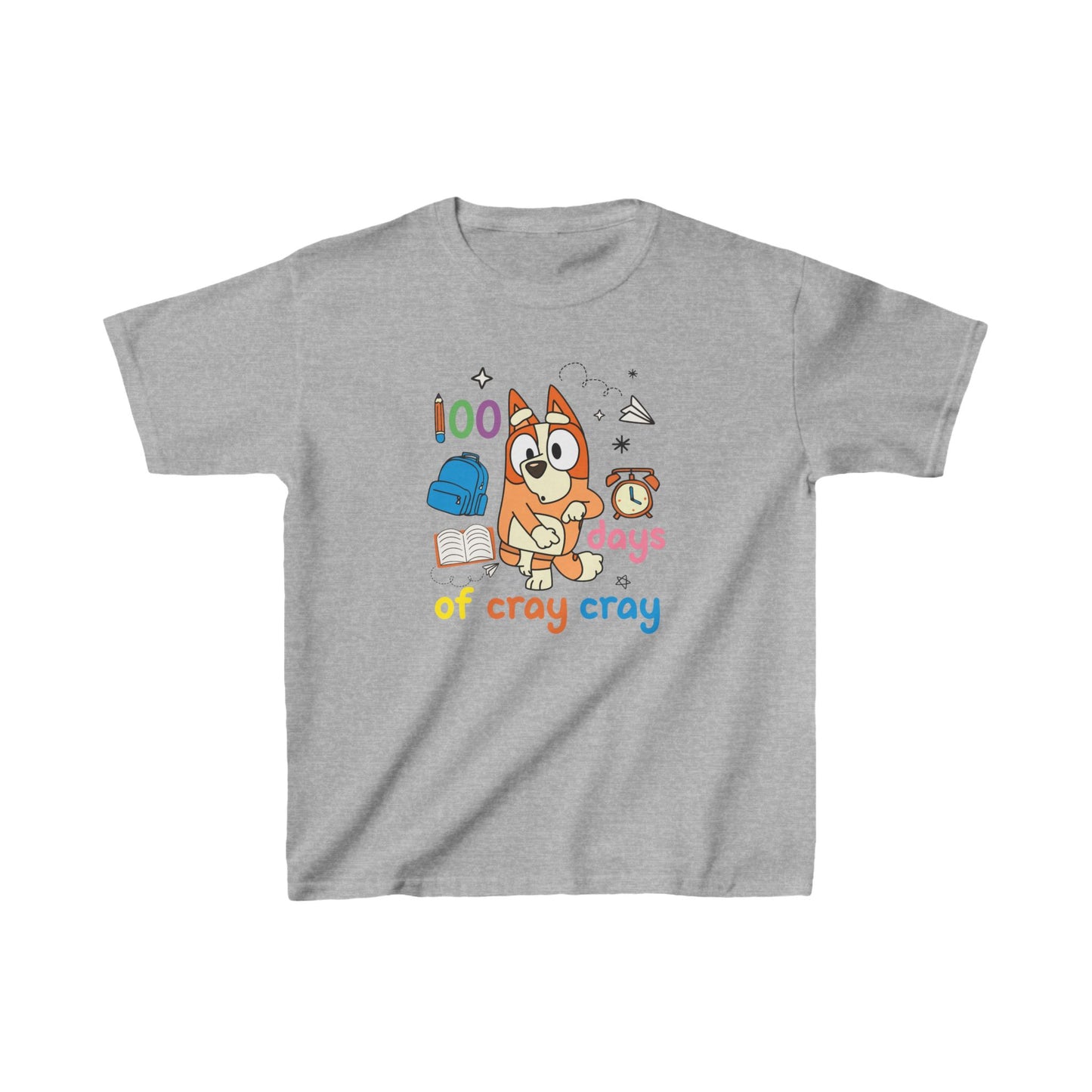 Bingo 100 Days of School Youth Tee