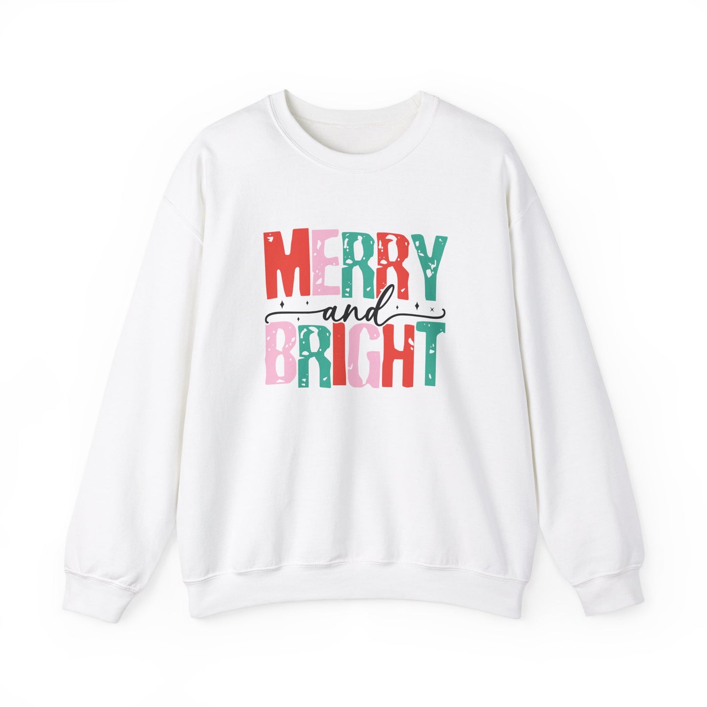 MERRY AND BRIGHT CREWNECK