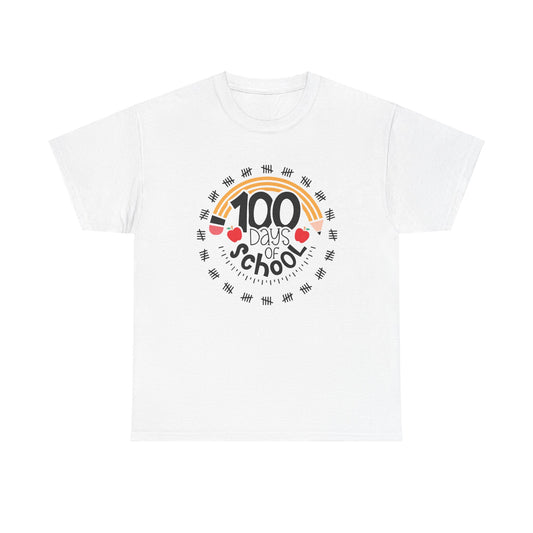 Pencil 100 Days of School Adult Tee