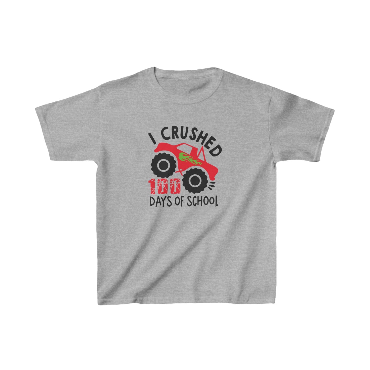 Truck 100 Days of School Youth Tee